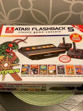 ATARI FLASHBACK 5. Classic Game Console. 92 Built-In Games! Collector's Edition.